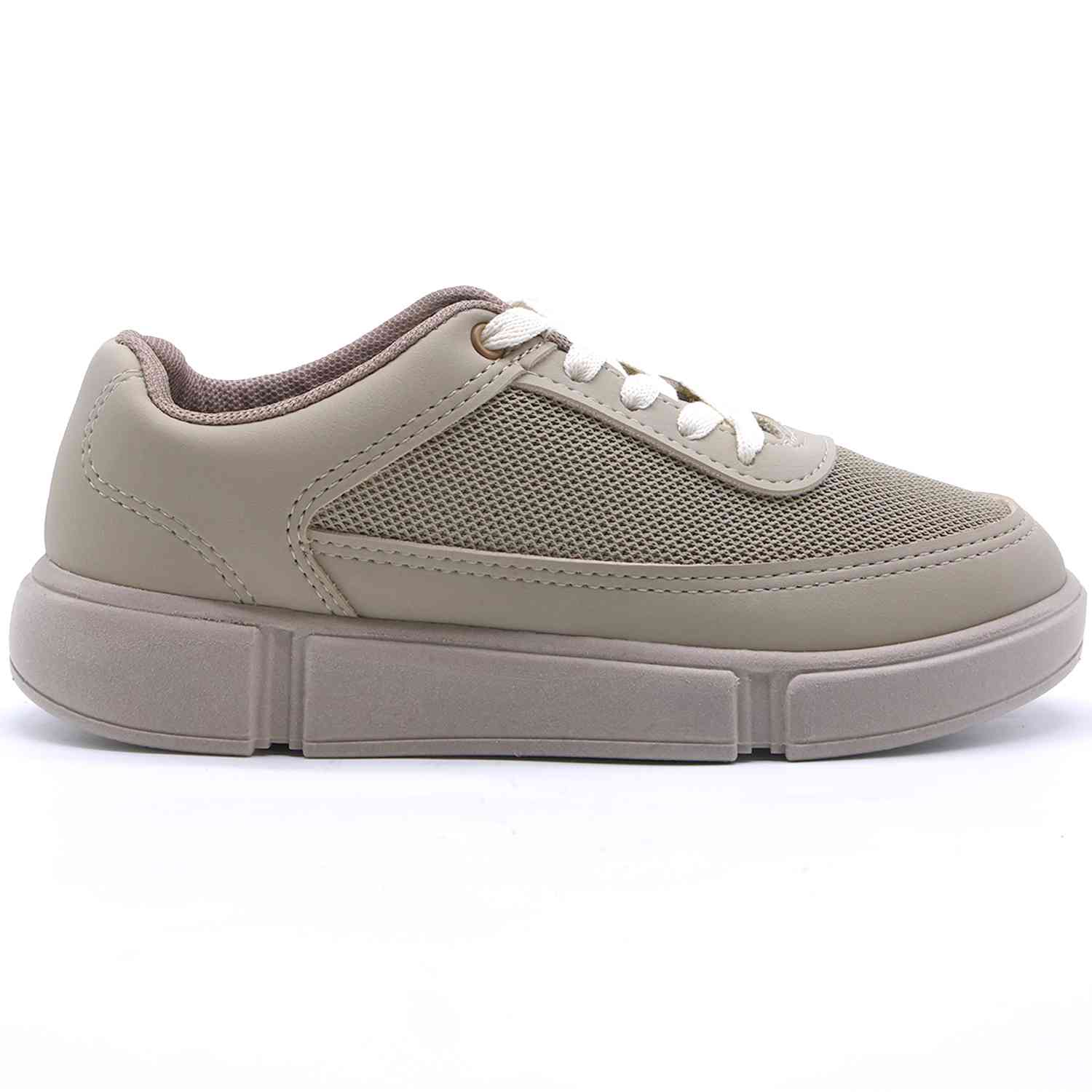 BR Khaki Mesh Trainers
