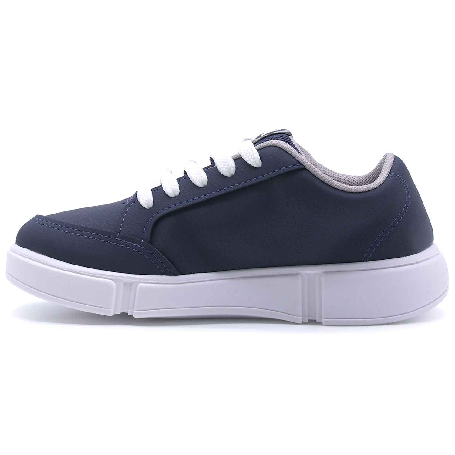 BR Navy Contrast Trainers