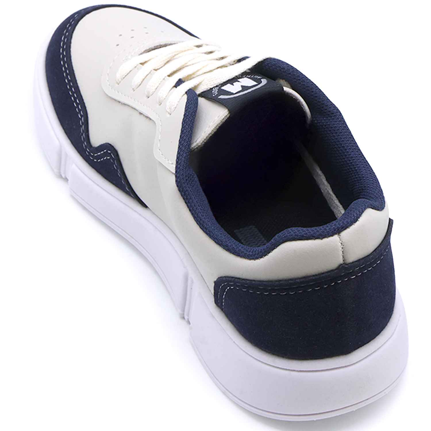BR Beige & Navy Trainers