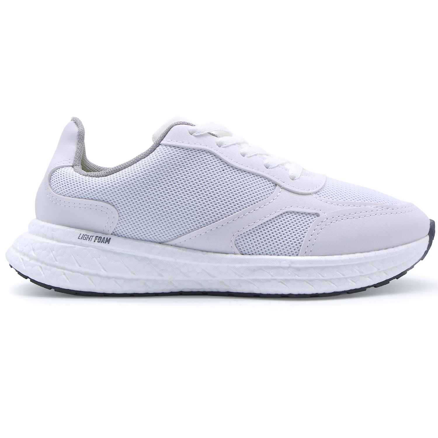 BR Youth Lightfoam White Sneakers