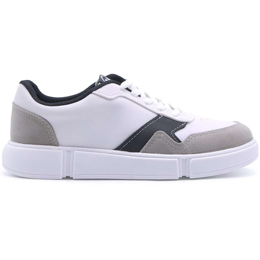 BR Youth White & Black Trainers