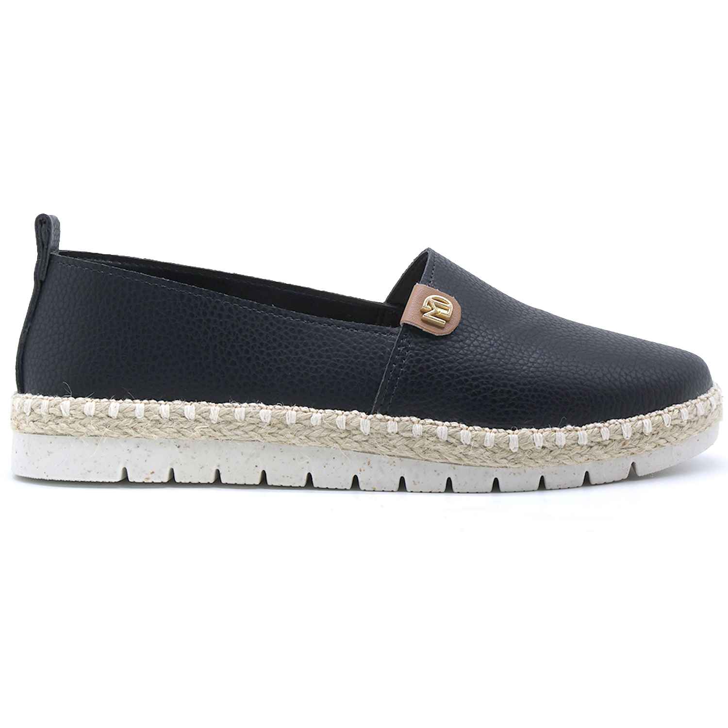 BR Comfy Black Espadrilles