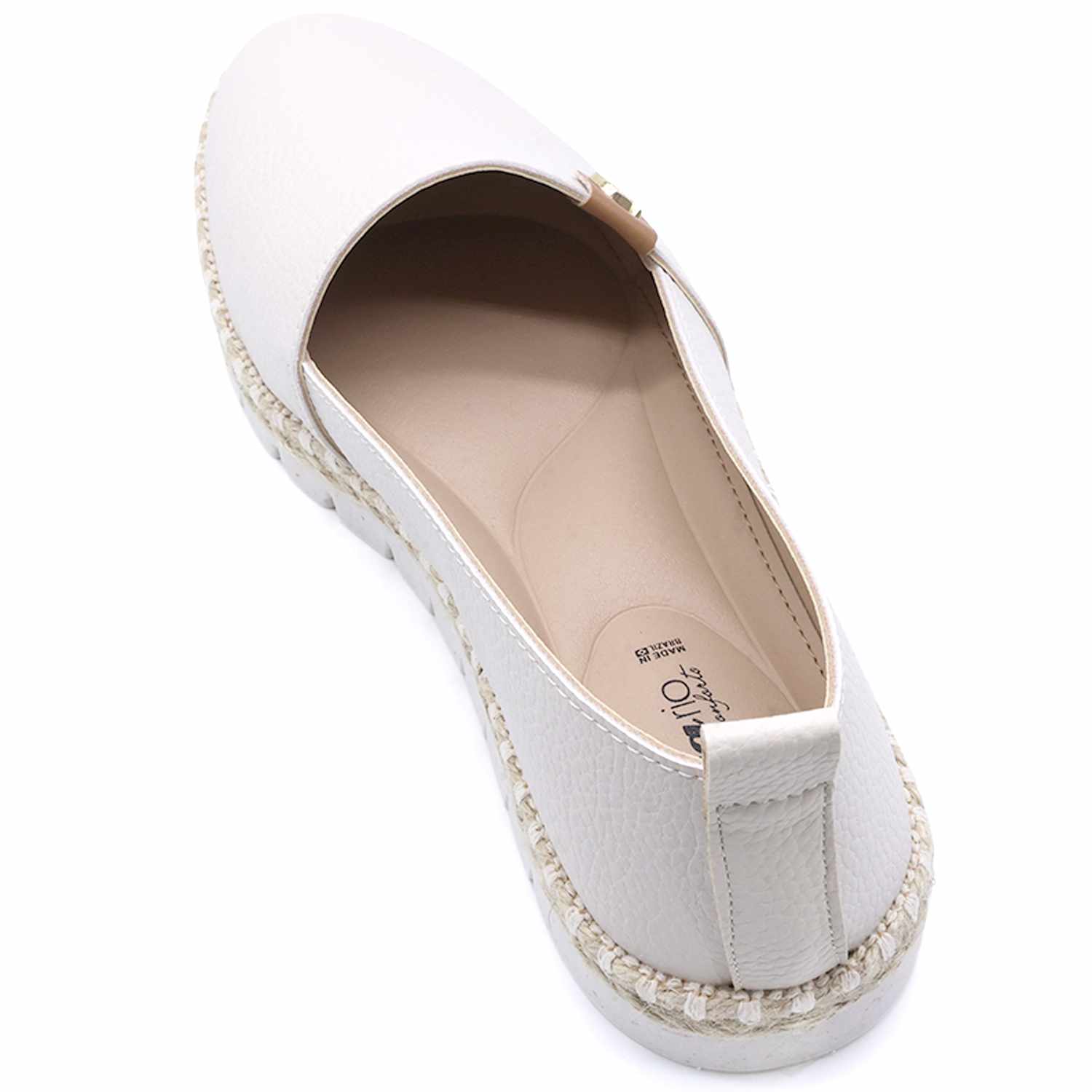 BR Comfy Ivory Espadrilles