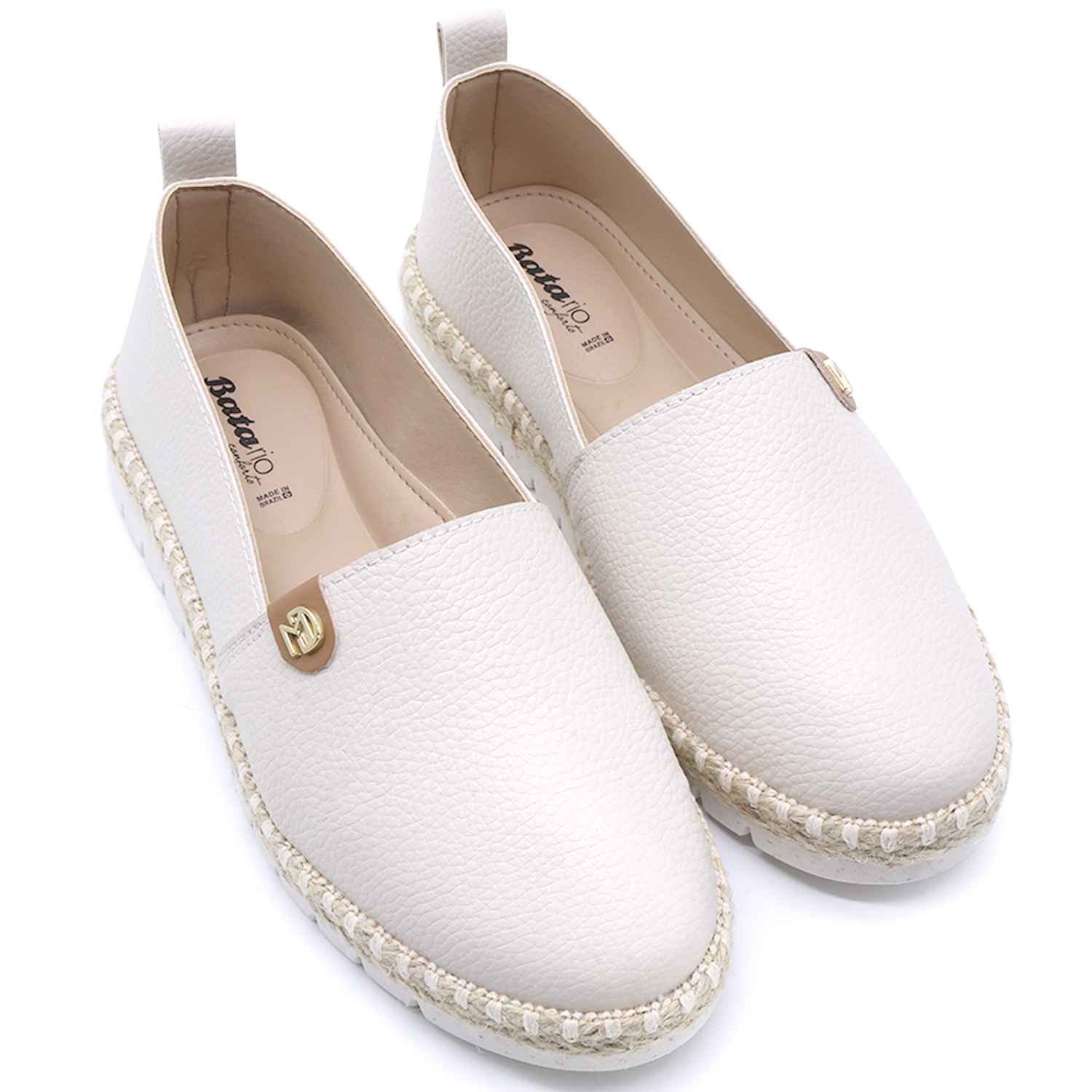 BR Comfy Ivory Espadrilles