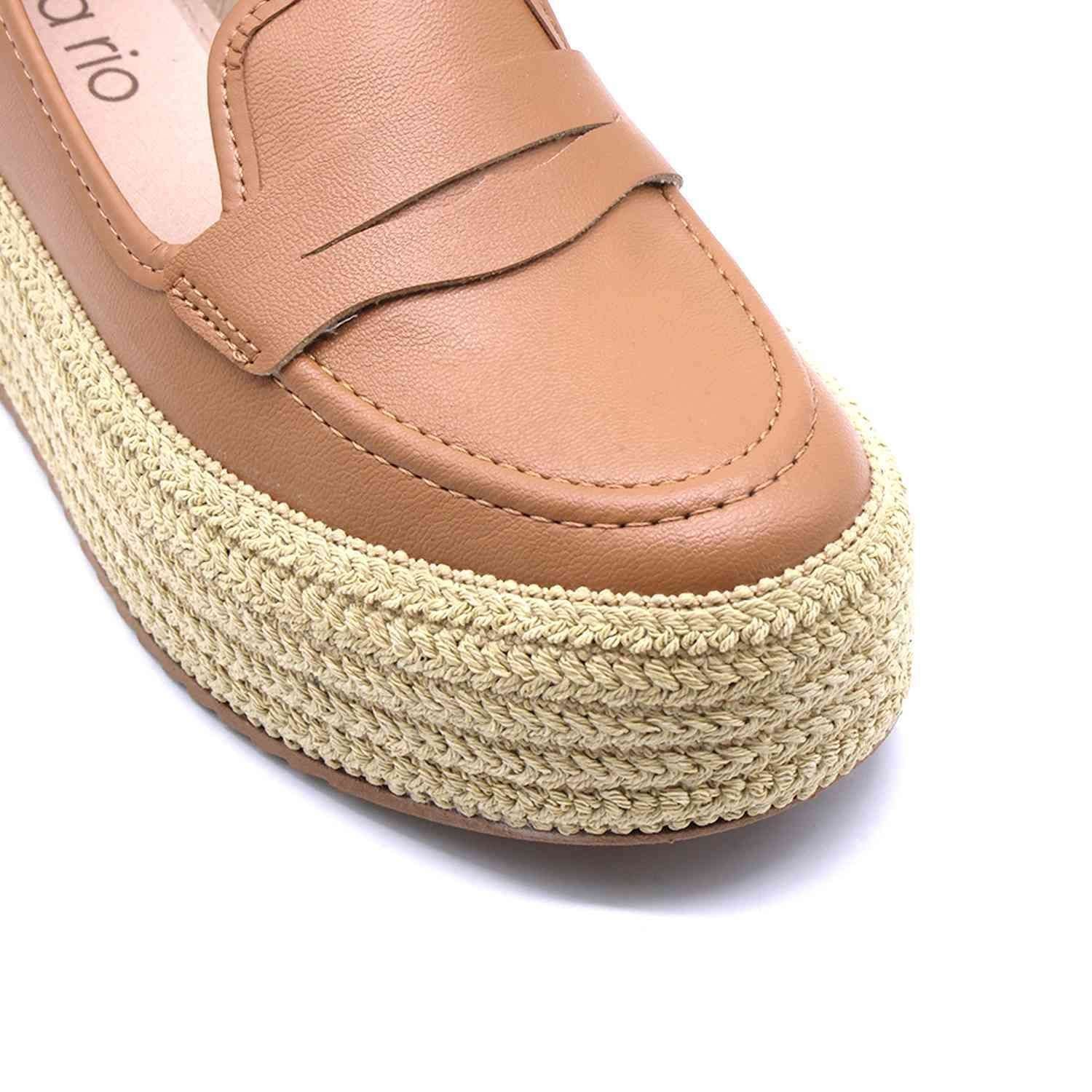 BR Camel Chunky Espadrilles