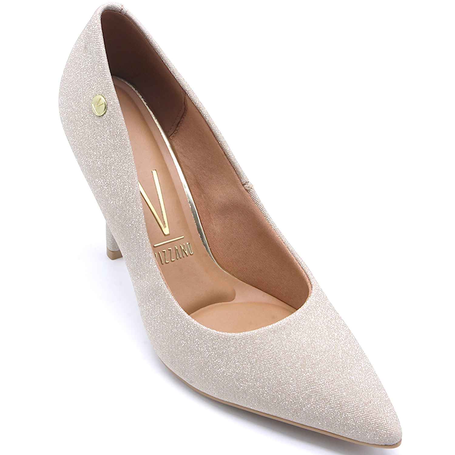 BR High Gold Glitter Stilletos