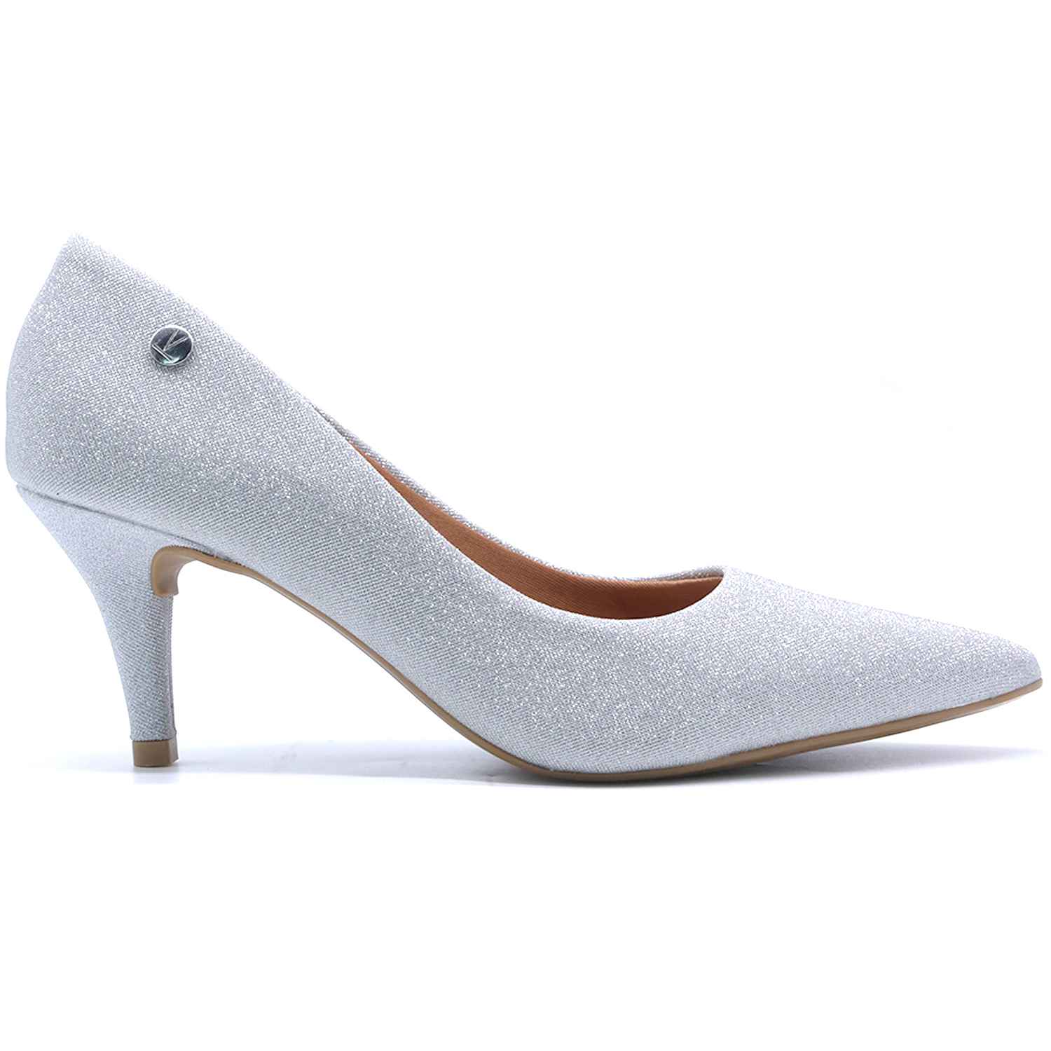 BR Low Silver Glitter Stilletos