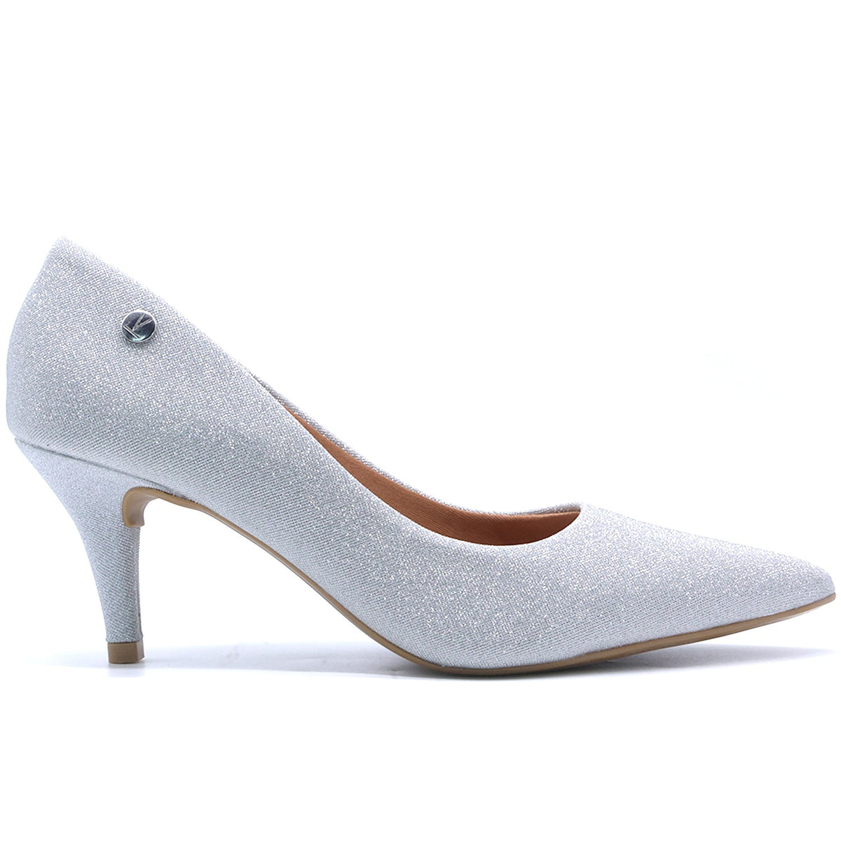 BR Low Silver Glitter Stilletos