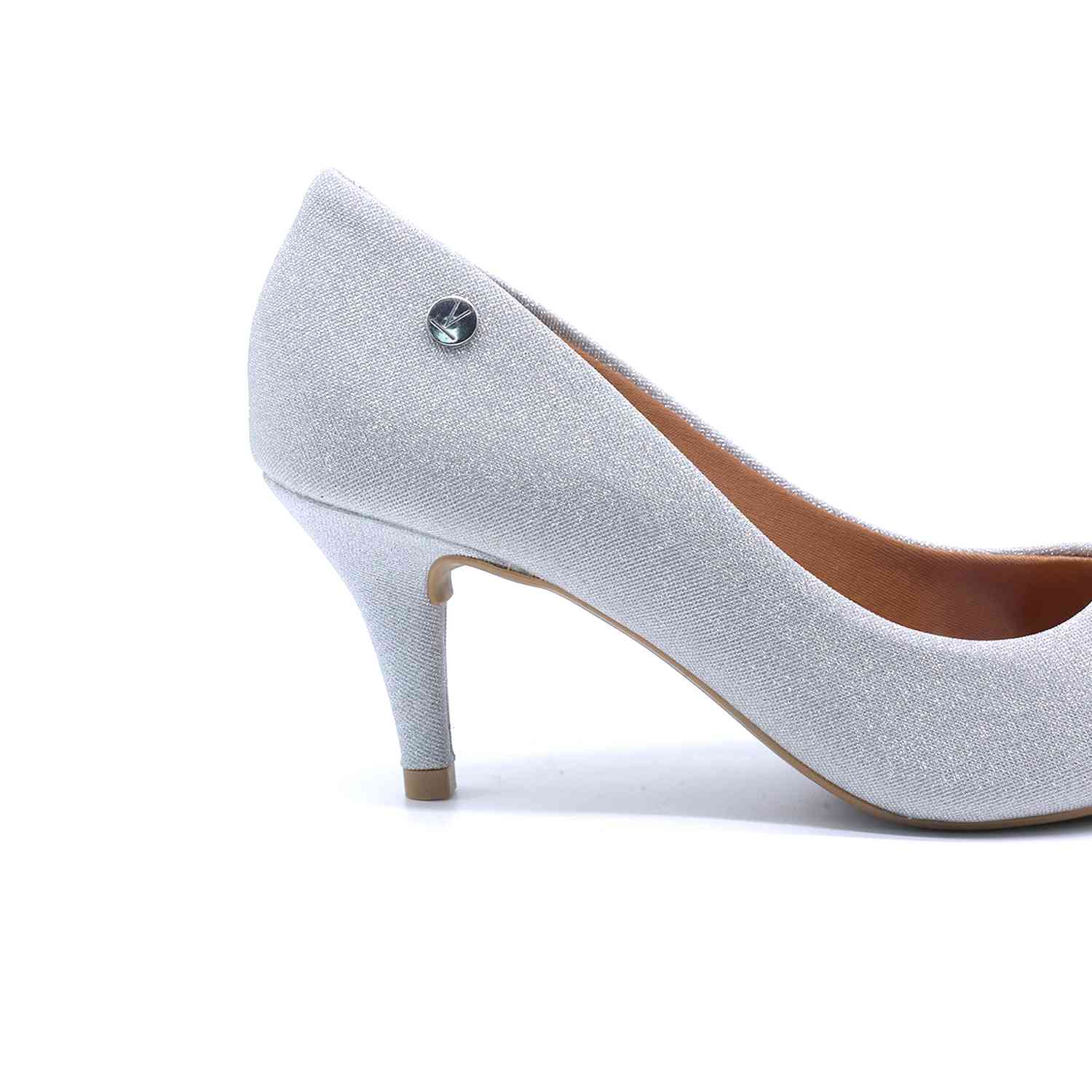 BR Low Silver Glitter Stilletos