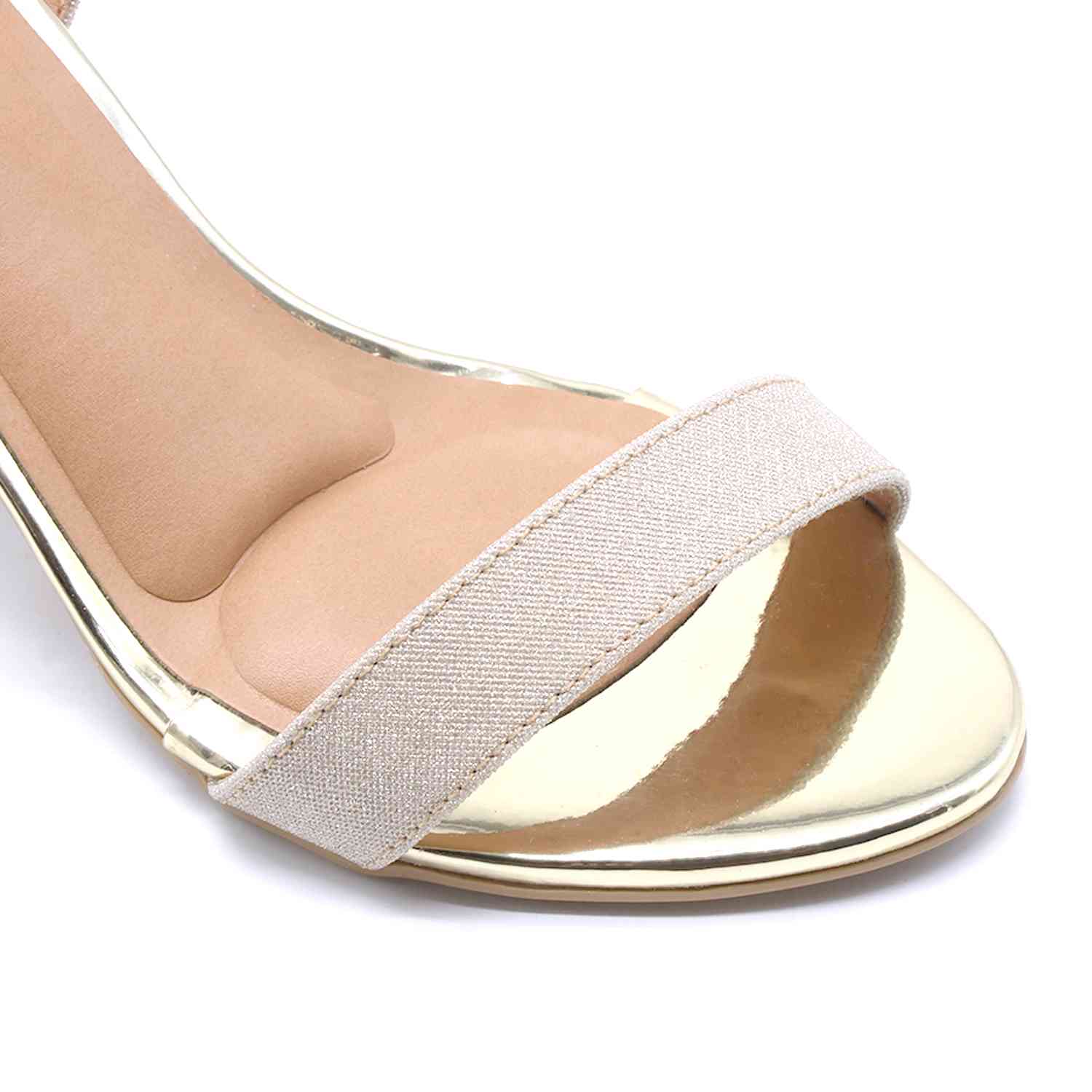 BR Gold Glitter Sandal