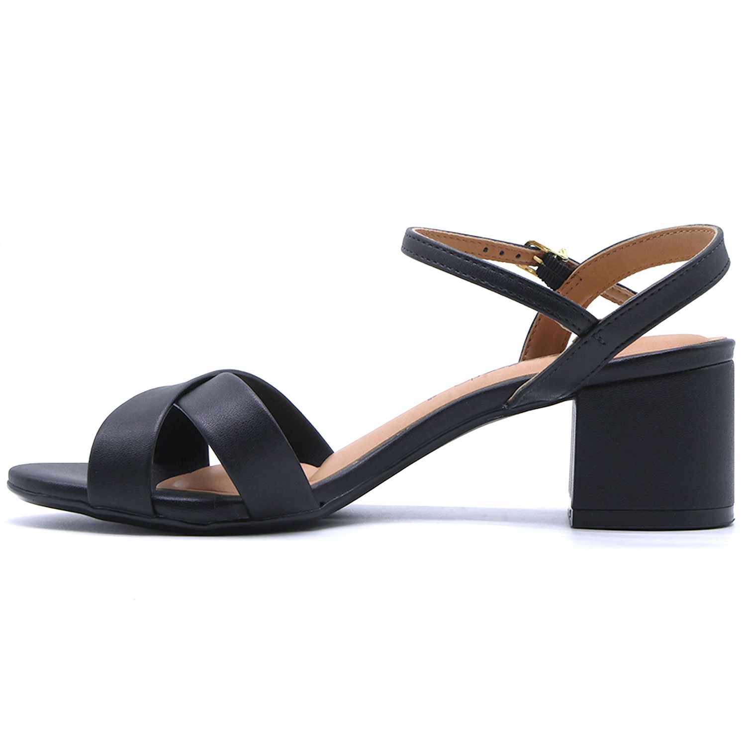 BR Black Criss Cross Sandal