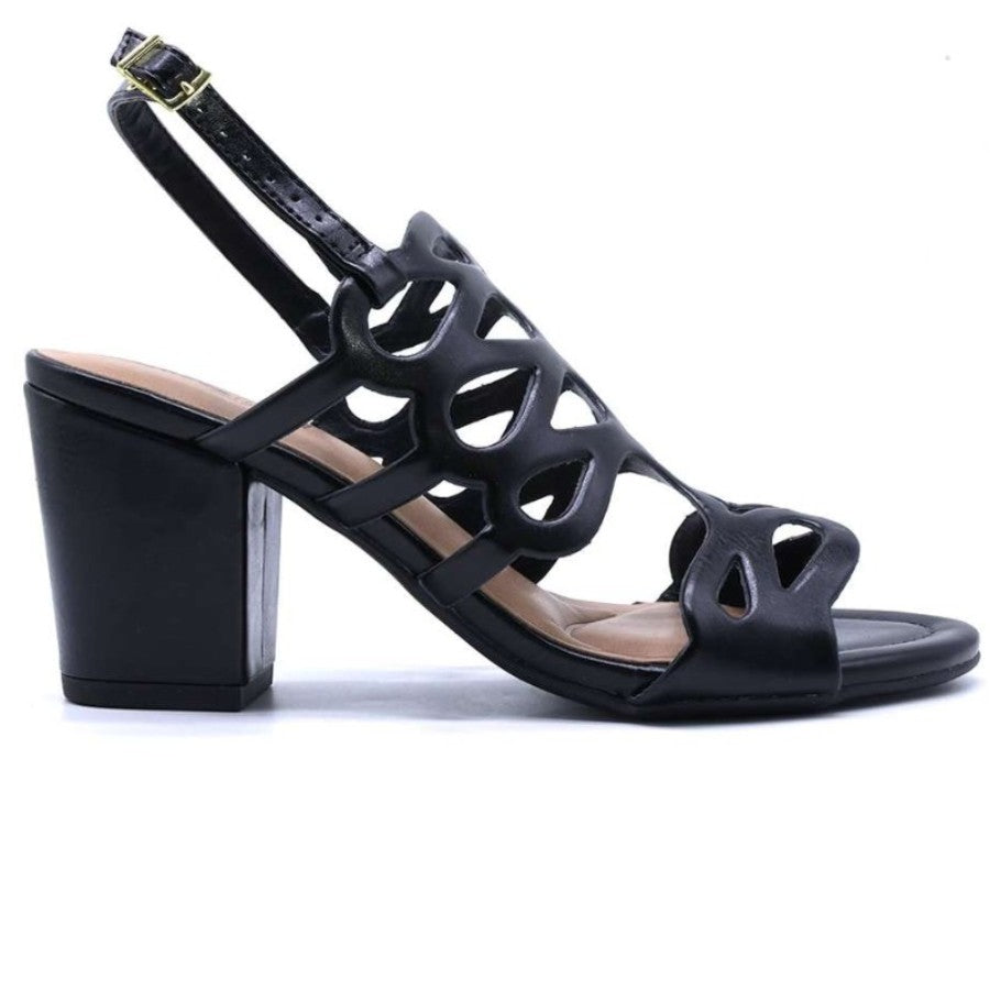 BR Black Cage Sandal
