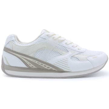 Northstar Beige Retro Trainers