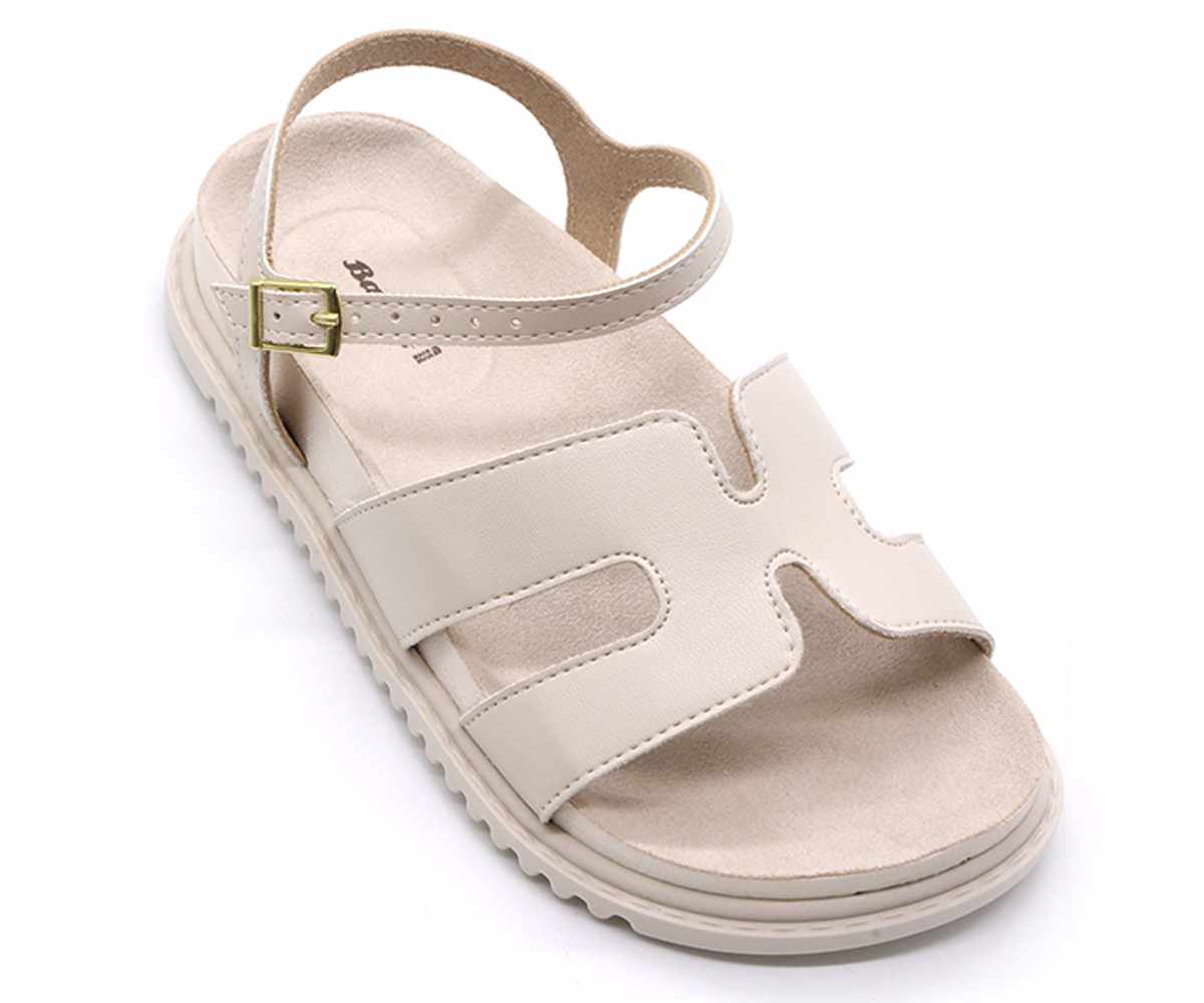 BR White Cutout Sandal