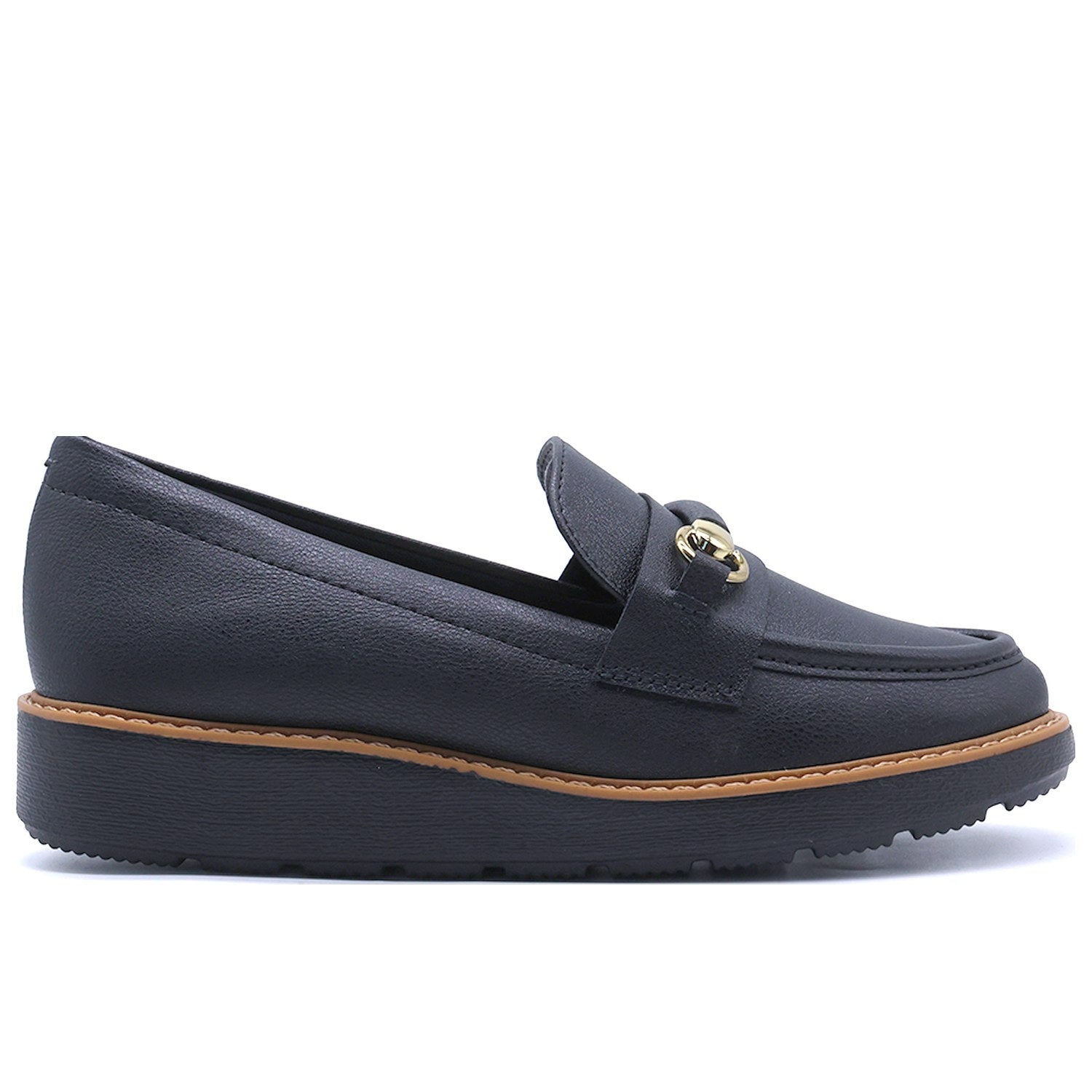 Br Extralight Black Horsebit Loafer
