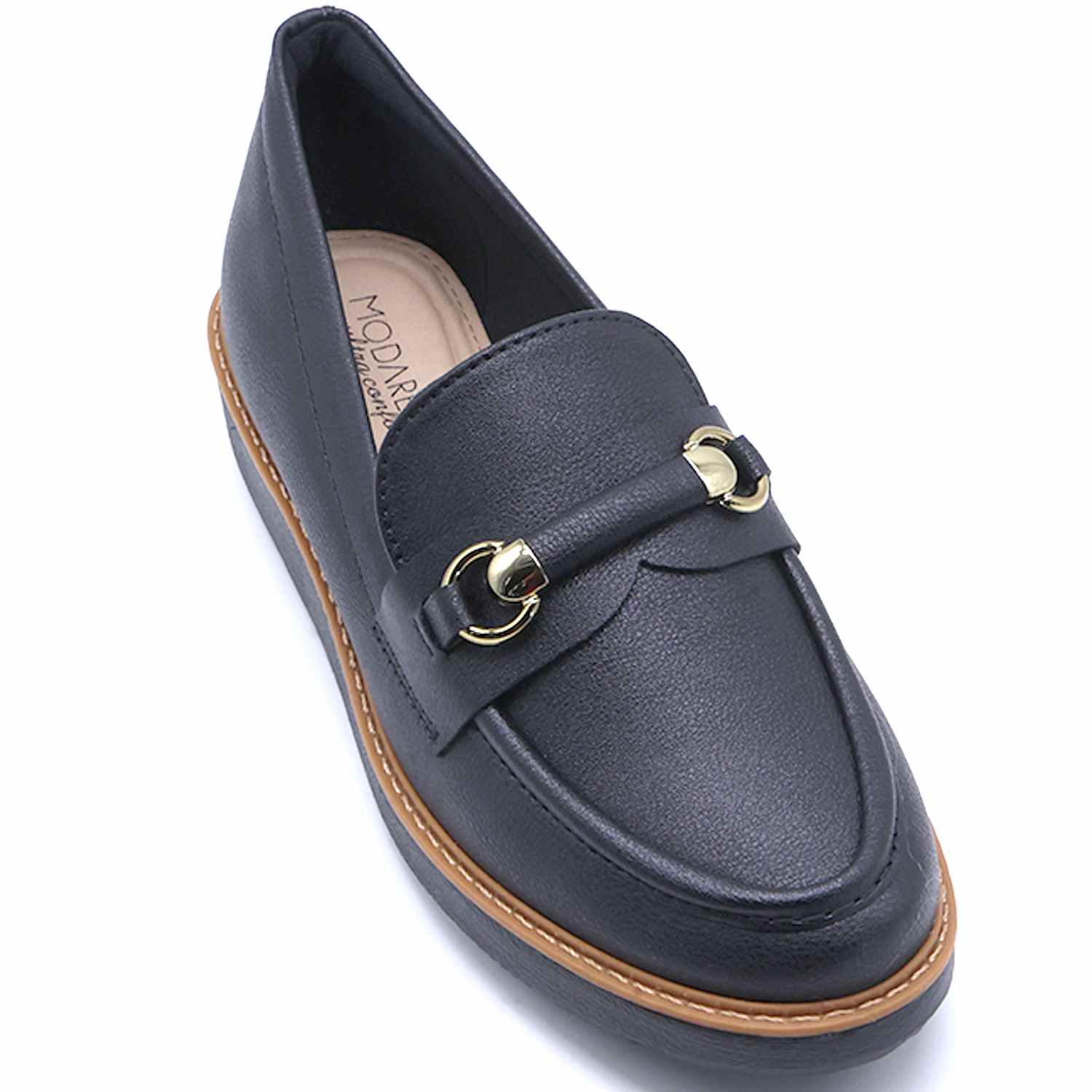 Br Extralight Black Horsebit Loafer