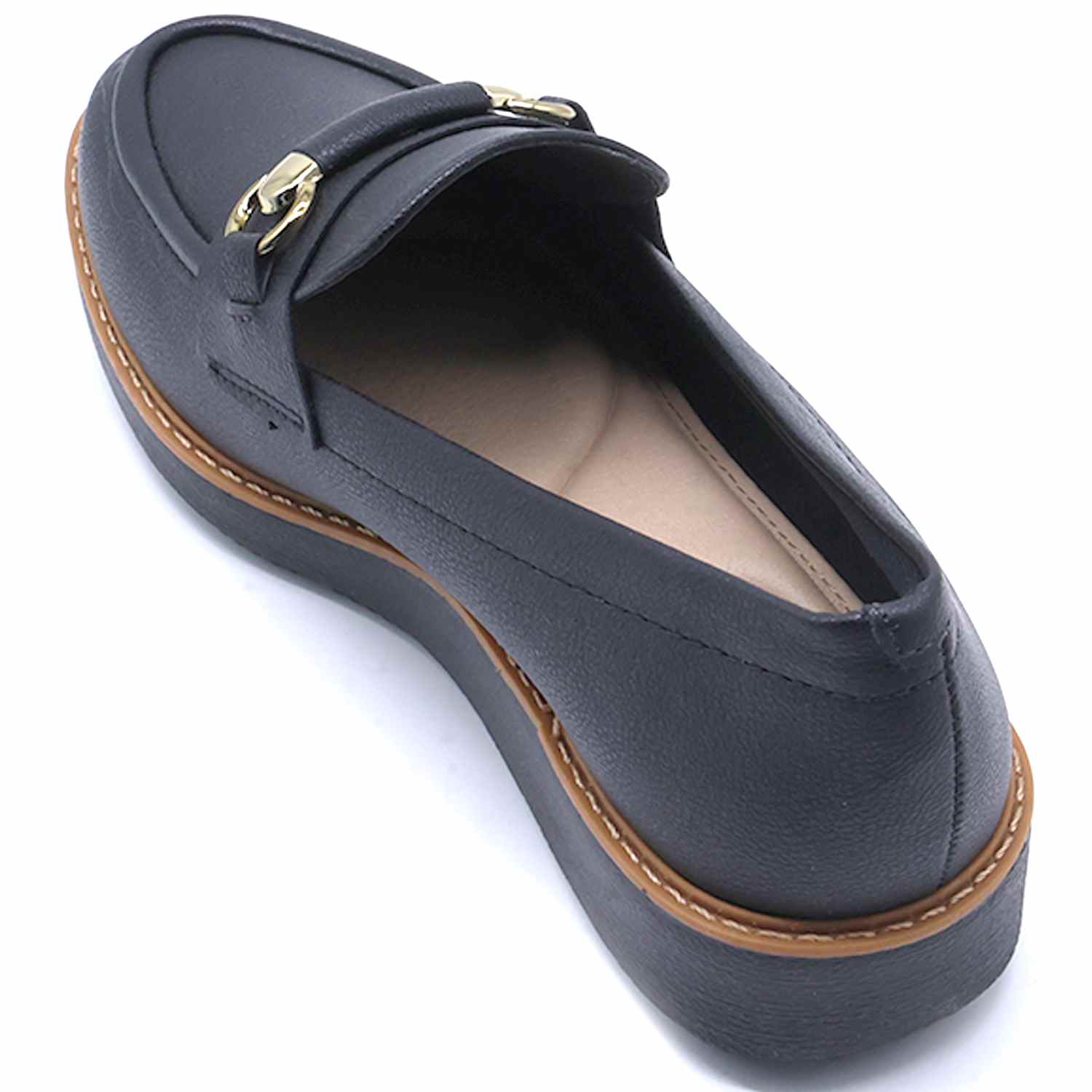 Br Extralight Black Horsebit Loafer