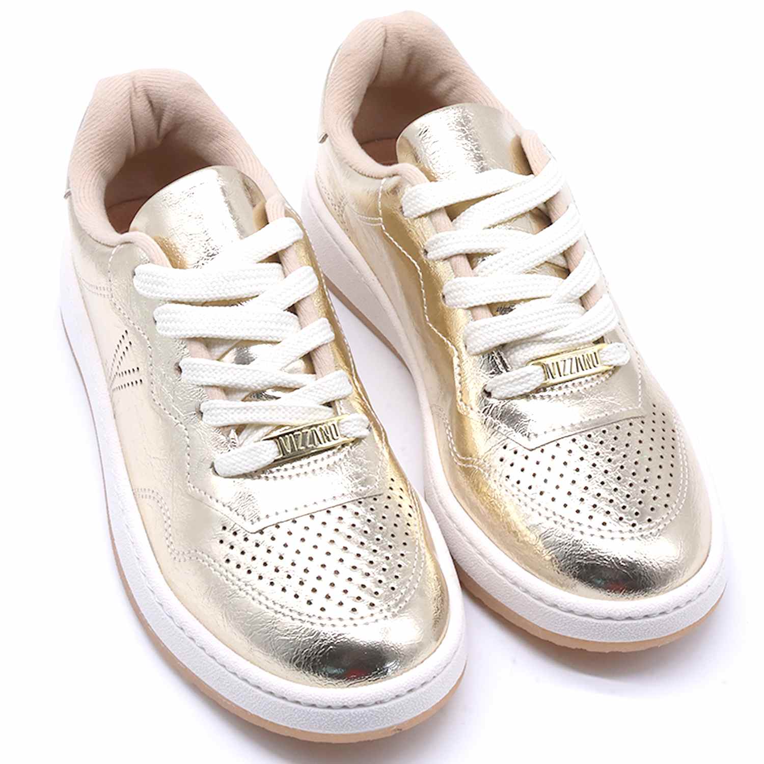 Br Gold Court Trainers
