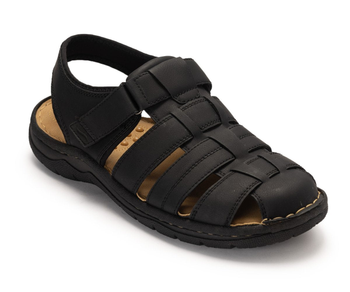 Comfit Wellness Black Sandals