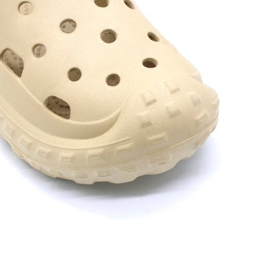 Kids Beige Foam Clogs