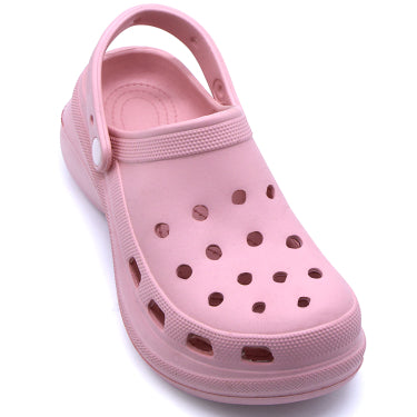 Chunky Pink Foam Clogs