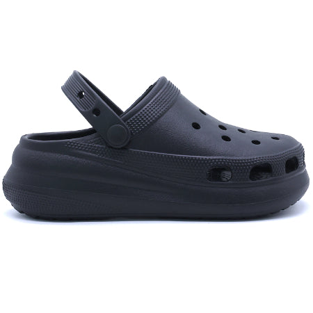 Thick Black Foam Clogs