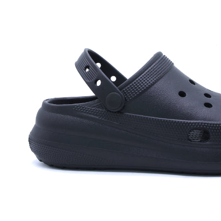 Thick Black Foam Clogs