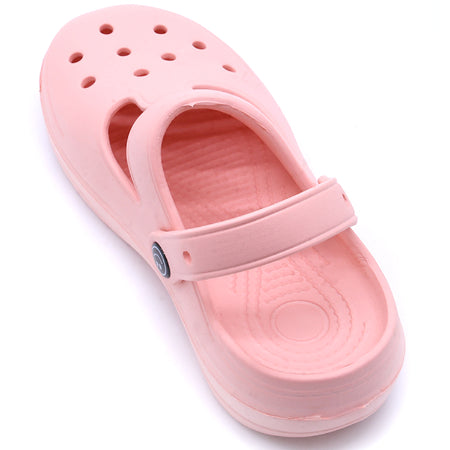 Kids Pink Foam Clogs