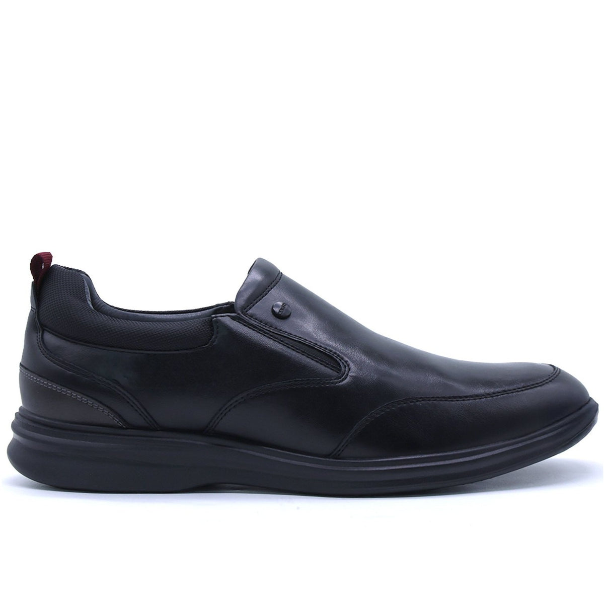 Comfit Black Slip-ons