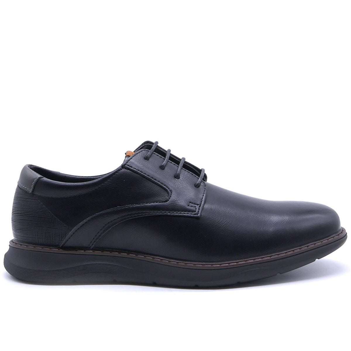 All Black Derby Shoe