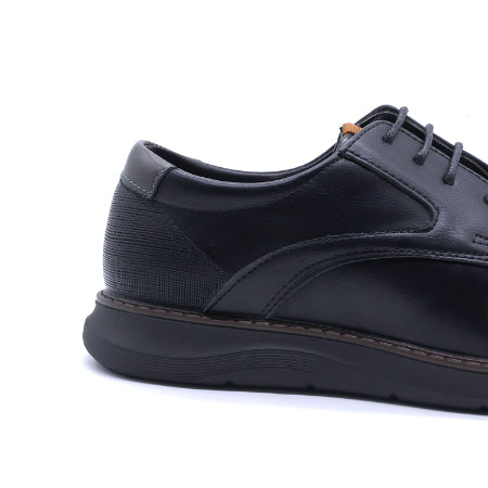 All Black Derby Shoe