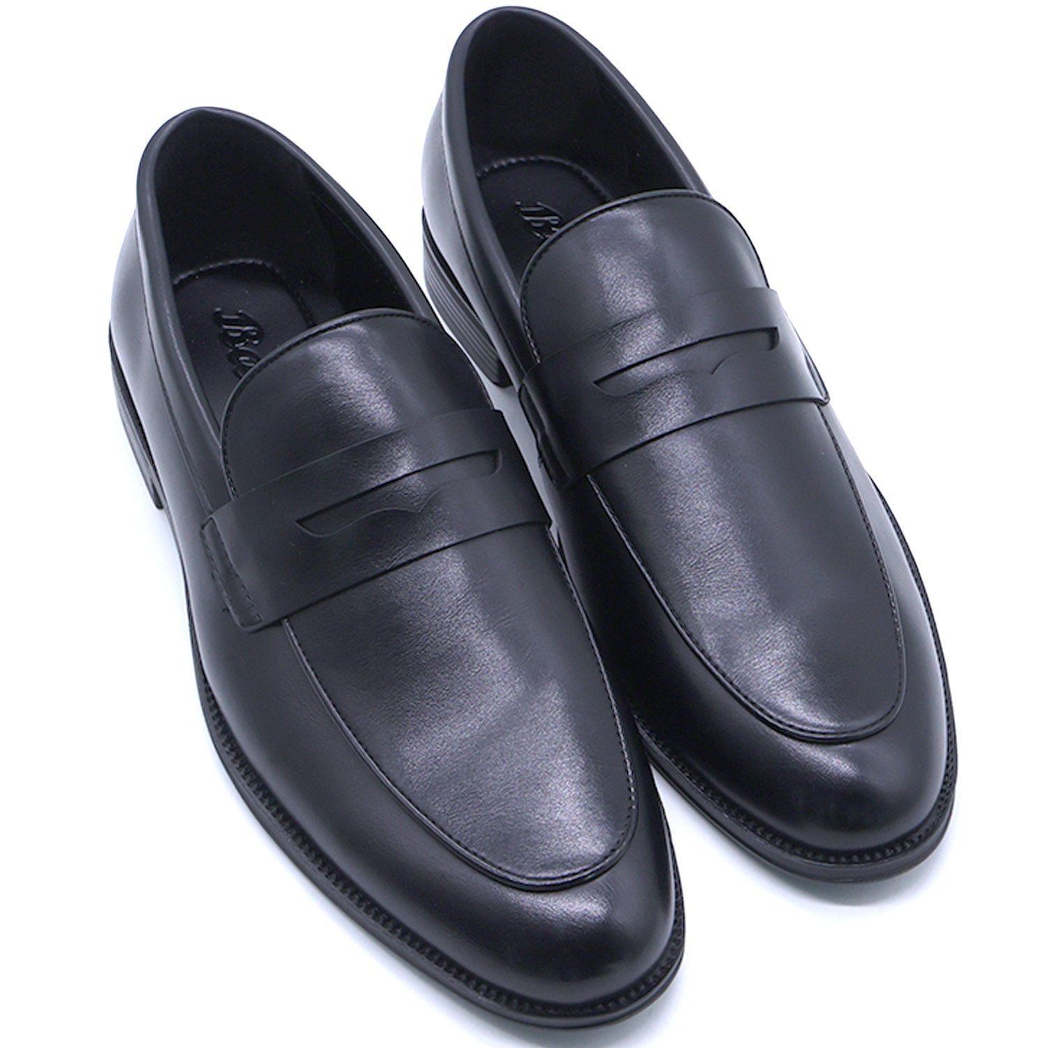 BLACK CLASSIC PENNY LOAFERS