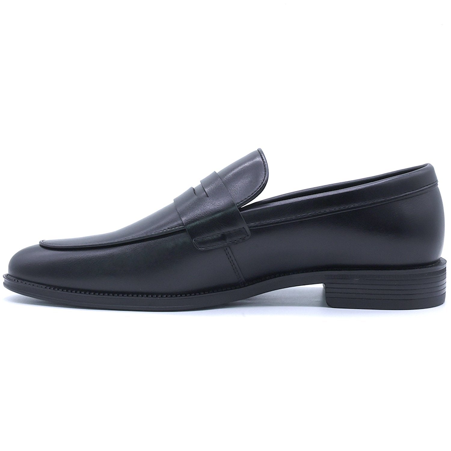 BLACK CLASSIC PENNY LOAFERS