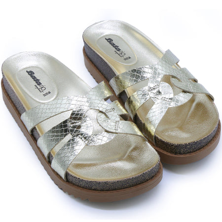 BR Gold Printed Cork Slides