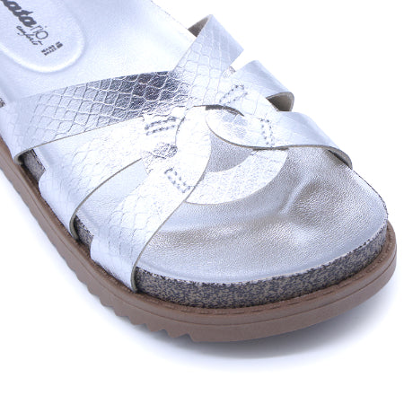 BR Silver Printed Cork Slides