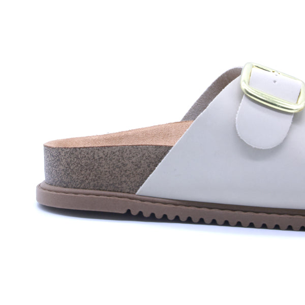 BR Beige Nubuck Slides