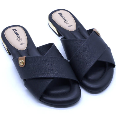 BR Gold Trim Black Slide