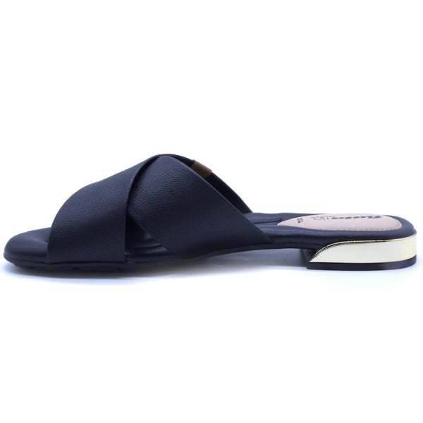 BR Gold Trim Black Slide