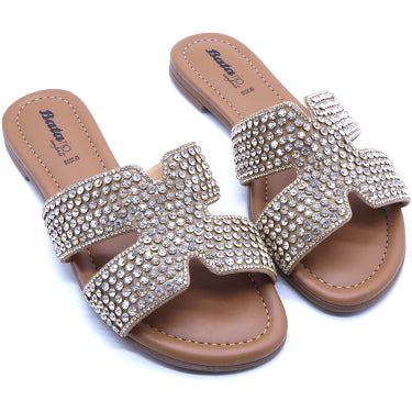 BR Embellished Cut-Out Slide
