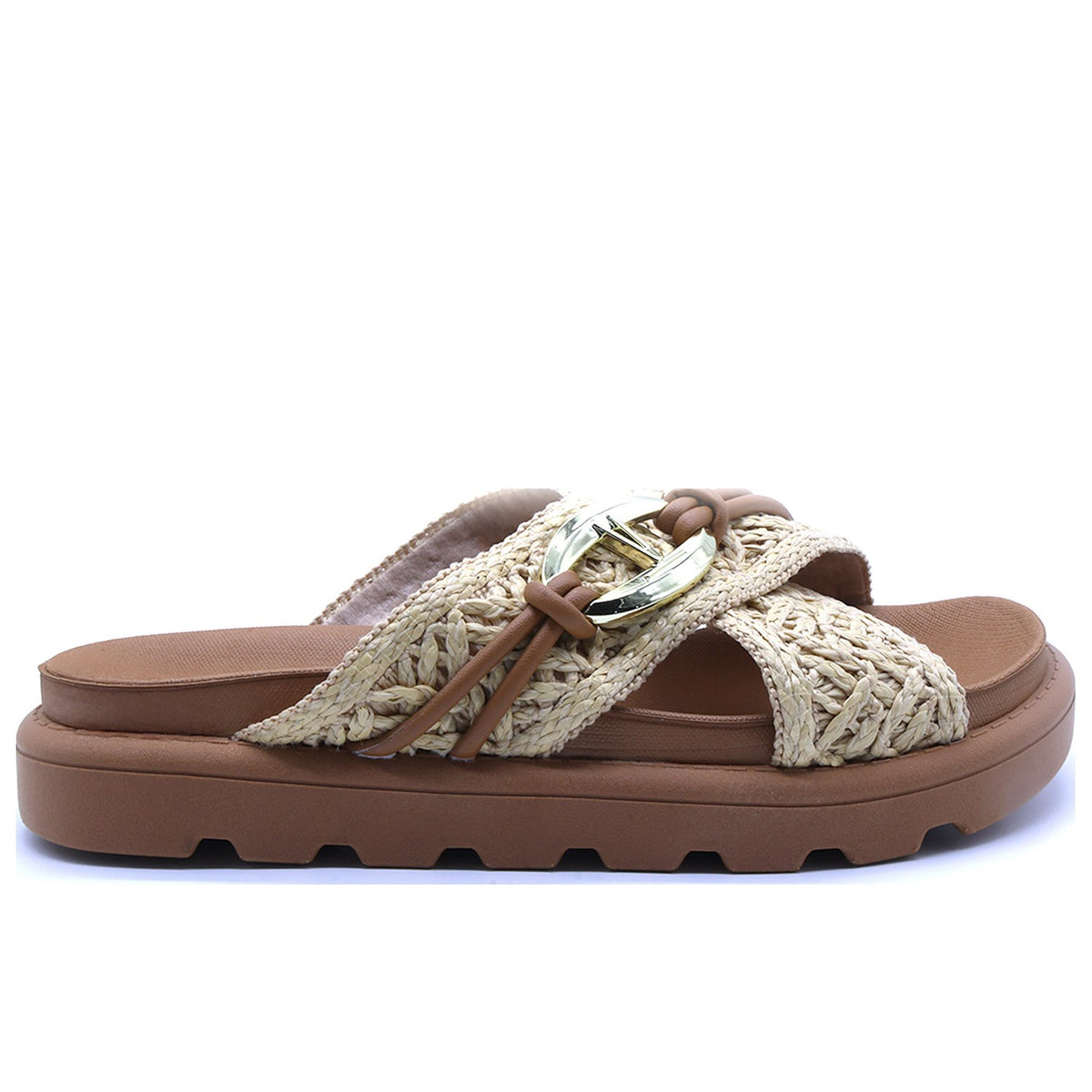 BR Natural Weave Chunky Slide