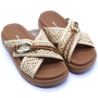 BR Natural Weave Chunky Slide