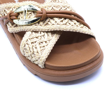 BR Natural Weave Chunky Slide