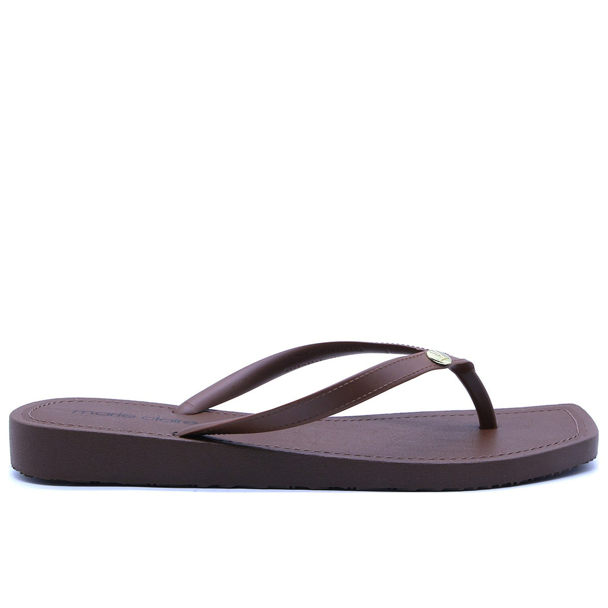 Marie Claire Brown Flip Flop