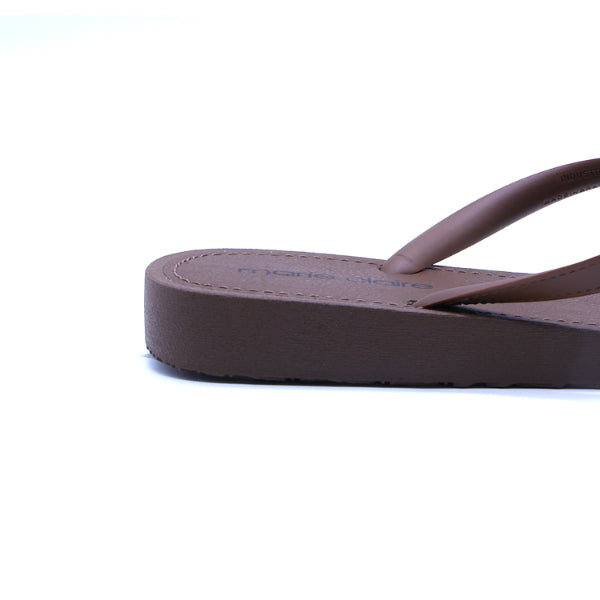 Marie Claire Brown Flip Flop
