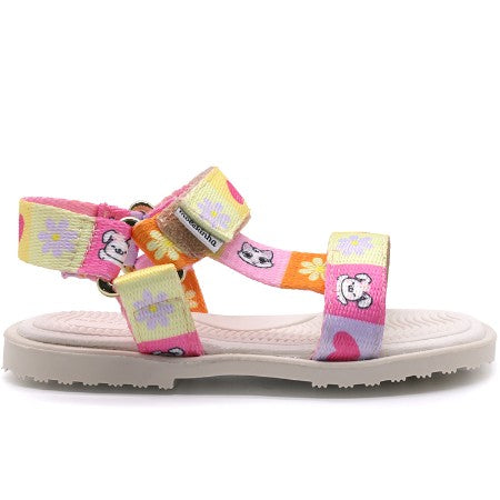 BR BABY GIRL PRINTED SANDALS
