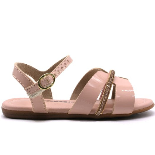 BR BABY PINK CUT-OUT SANDALS
