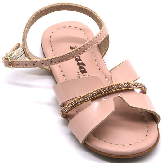 BR BABY PINK CUT-OUT SANDALS