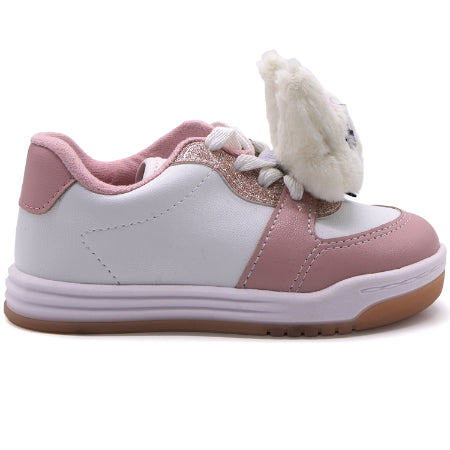 BR Baby Girls Kitty Charm Sneakers