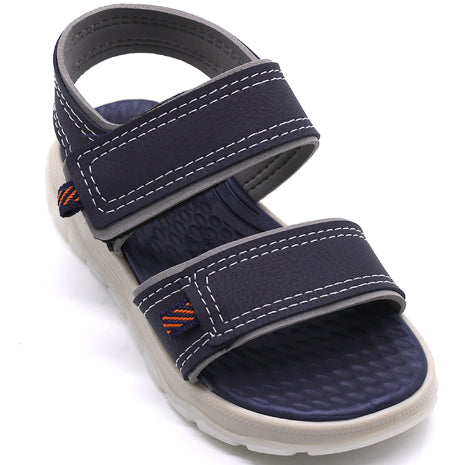 BR Baby Boys Navy Fun Lights Sport Sandals