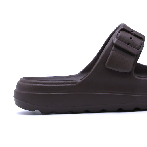 BR Brown Lightweight Dbl Strap Slides
